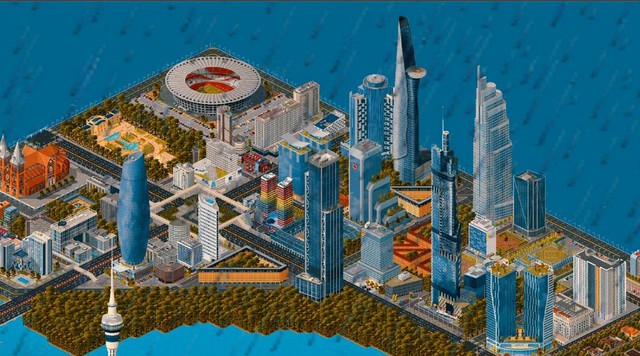Appears a game that allows to recreate the cities of Vietnam - Photo 2.