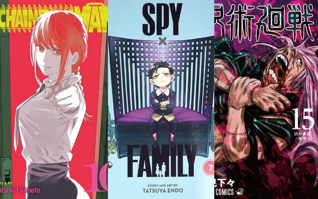 Chainsaw Man, Jujutsu Kaisen and Spy X Family among the bestsellers in May - Photo 2.