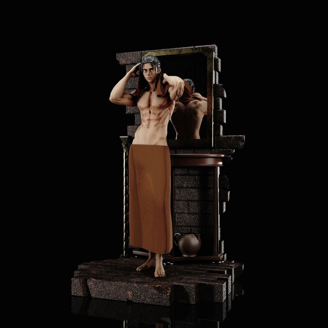 Attack on Titan: A model of Eren Yeager shocked the fan community, making eyes ache - Photo 2.