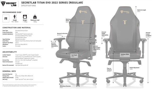 Review ghế xoay gaming Secretlab Titan EVO phiên bản 2022 - Ảnh 2.