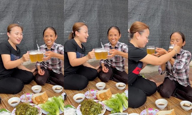 Lần đầu đến Bắc Giang, Quỳnh Trần JP được Bà Tân Vlog chiêu đãi món ăn siêu to khổng lồ - Ảnh 4.
