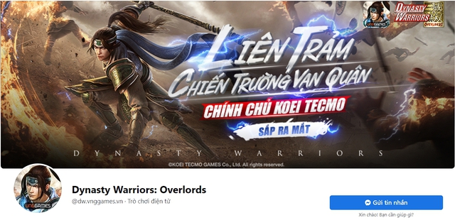 Xuất hiện game Dynasty Warriors chính chủ, được cho là của một NPH cực lớn tại Việt Nam phát hành [HOT]