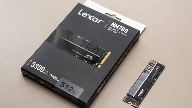 Lexar thông báo ra mắt thế hệ SSD M.2 PCIe Gen 4 mới mang tên NM760 - Ảnh 2.