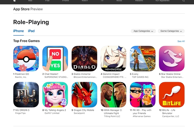 Nhìn App Store hiển thị về Diablo Immortal, tựa game MOBA được tải xuống nhiều nhất ĐNÁ cũng thấy chạnh lòng - Ảnh 1.