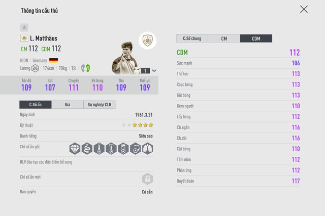 Chiến Thần Ruud Gullit chính thức xuất hiện tại đấu trường FIFA Online 4 - Ảnh 5.