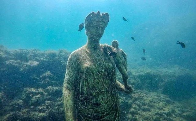  Thám hiểm Baia - thành phố cổ xưa chìm sâu dưới đáy biển hơn 500 năm của người La Mã cổ đại - Ảnh 4.