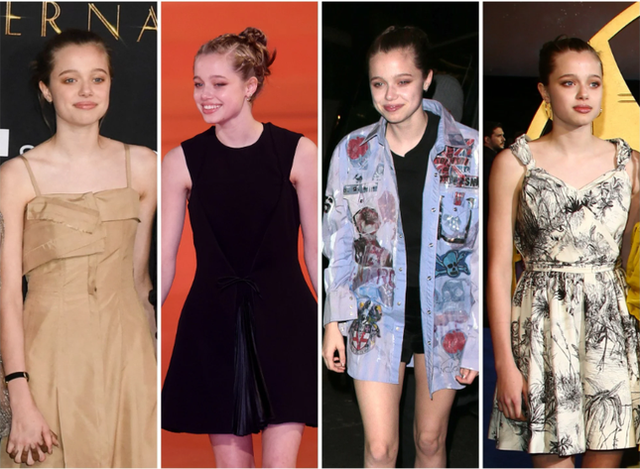 Examining the Hollywood star potential of Shiloh and Suri - daughters of Angelina Jolie and Katie Holmes - Photo 8.