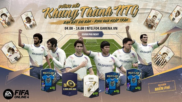 Người chơi FIFA Online 4 chính thức được trải nghiệm Gullit Icon và Nostalgia mạ bạc miễn phí - Ảnh 1.