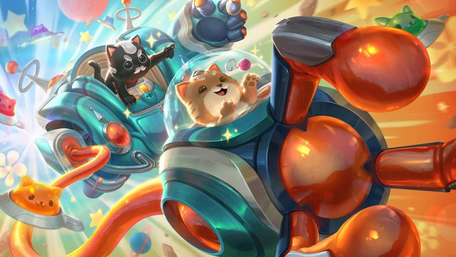 Trang phục Blitzcrank Hành Tinh Diệu Kỳ được ra mắt năm 2021