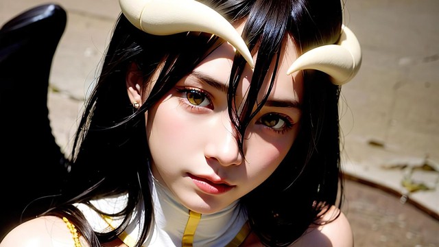 AI shows how attractive Albedo in Overlord will be in real life - Photo 1.
