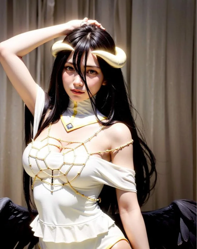 AI shows how charming Albedo in Overlord will be in real life - Photo 5.