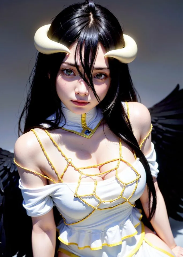 AI shows how attractive Albedo in Overlord will be in real life - Photo 2.