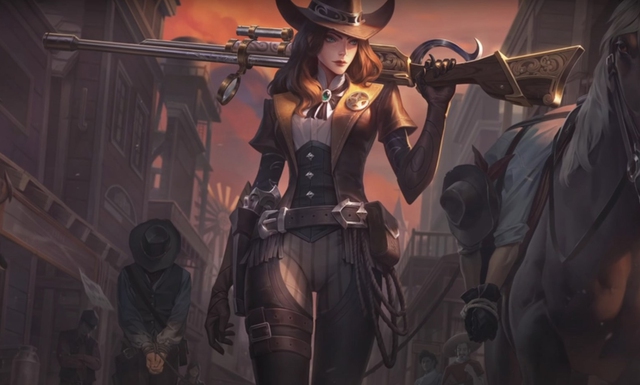 Caitlyn cũng chỉ vừa được Riot thiết kế lại hình ảnh mới đây - nguồn: League of Legends