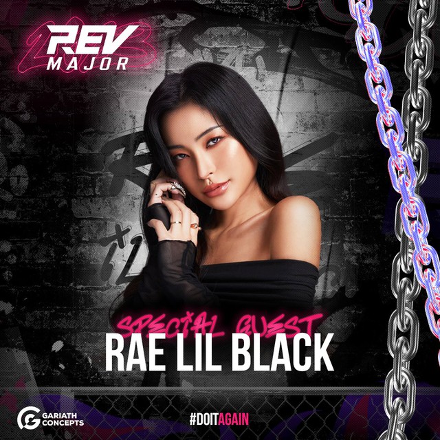 Nữ diễn viên Rae Lil Black là khách mời đặc biệt của REV Major 2023