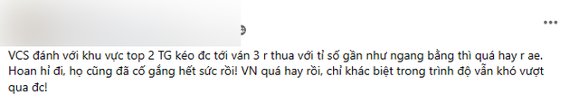 Tất nhiên là có nhiều sự tiếc nuối