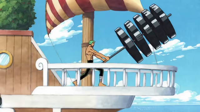 Fan One Piece học theo Zoro nâng tạ khiến cư dân mạng lo lắng - Ảnh 4.