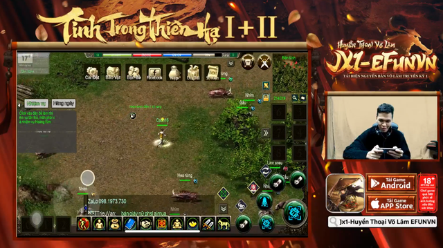 Hàng loạt KOLs livestream JX1 Efunvn Mobile, điều hiếm thấy của thị trường game nhập vai kiếm hiệp - Ảnh 2.