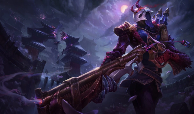 Jhin là một trong những vị tướng thuần Xạ Thủ cuối cùng mà Riot thiết kế mà không có bất kỳ kỹ năng cơ động nào