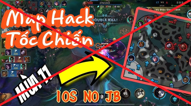 Cận cảnh thao tác hack map của bom tấn nhà VNG, game thủ nhìn mà chỉ biết 