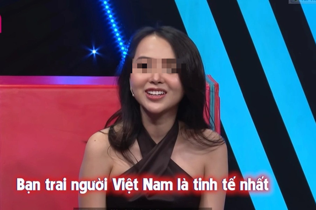 Danh sách bạn trai cũ toàn người ngoại quốc, cô gái lên show hẹn hò gây tranh cãi - Ảnh 2.