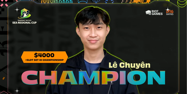 Lê Chuyên vô địch Remix Rumble 2024 và là 1 trong 2 tuyển thủ Việt Nam dự CKTG của ĐTCL