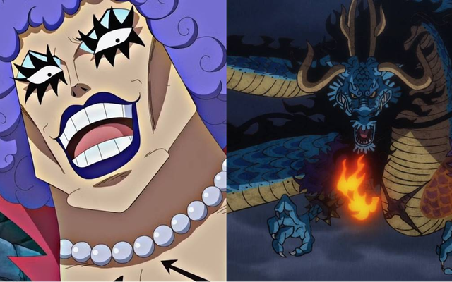 One Piece: Eiichiro Oda vẽ Ivankov trong hình dạng rồng của Kaido