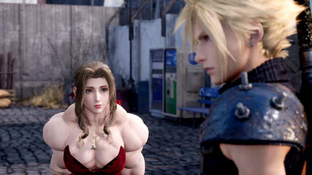 Xuất hiện bản mod kỳ lạ, biến dàn mỹ nữ của Final Fantasy 7 thành &quot;full&quot; cơ bắp - Ảnh 2.