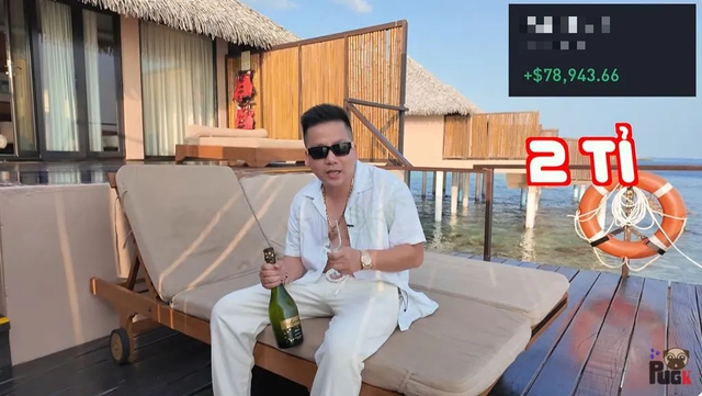 "Flex" kiếm 2 tỷ đồng/ngày, nam YouTuber nổi tiếng Việt Nam "vẽ đường" cho giới trẻ - Ảnh 2.