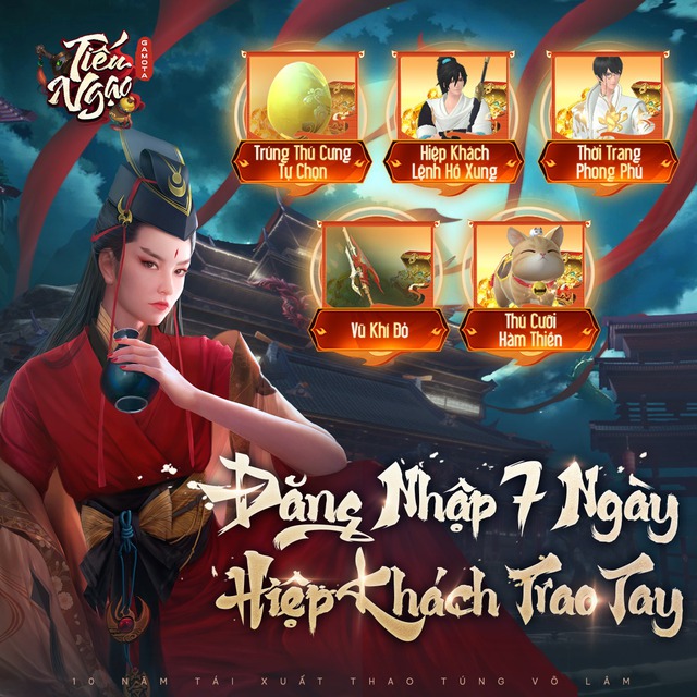 Tiếu Ngạo - Gamota chính thức phát hành, bao lâu rồi game thủ mới được trên tay một bom tấn kiếm hiệp Kim Dung &quot;chính chủ&quot; xịn thế? - Ảnh 7.