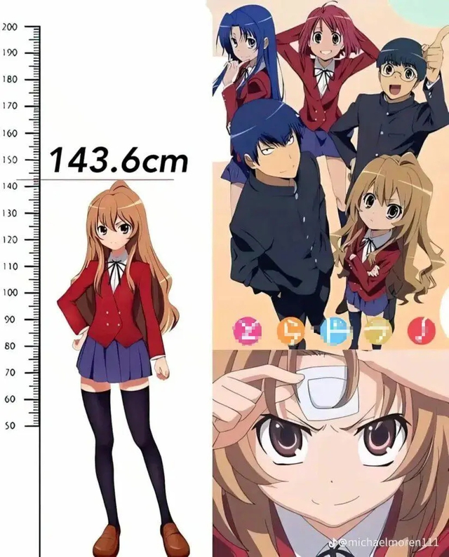 So sánh chiều cao của các nàng waifu được nhiều người yêu thích trong anime - Ảnh 3.
