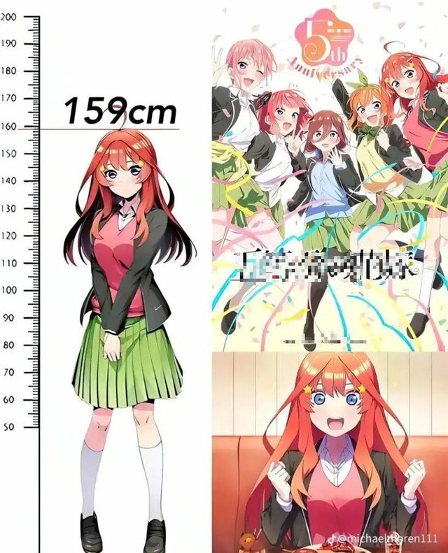 So sánh chiều cao của các nàng waifu được nhiều người yêu thích trong anime - Ảnh 4.