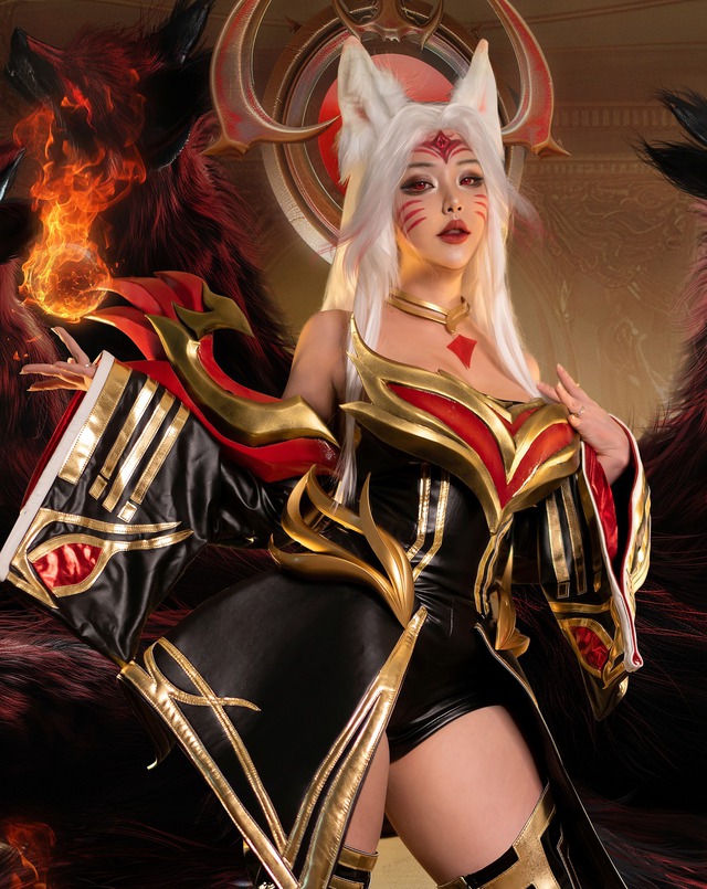 Cosplayer Ahri HoL của cô nàng Hana Bunny