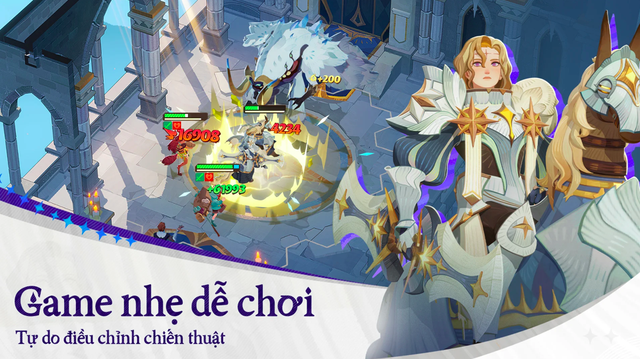 Hành trình AFK - Game RPG giả tưởng thế giới mở dung lượng nhẹ sắp phát hành tại Việt Nam- Ảnh 4.