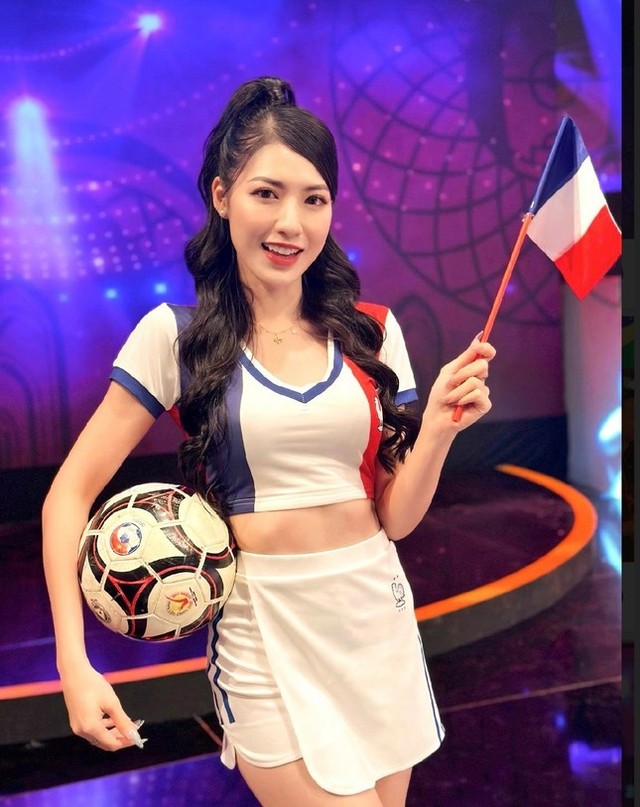 Hot girl World Cup một thời giờ là 