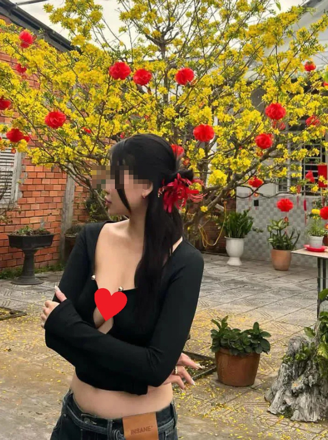 CĐM ngỡ ngàng “bật ngửa” với outfit đi chúc Tết của hot girl Thread - Ảnh 1.