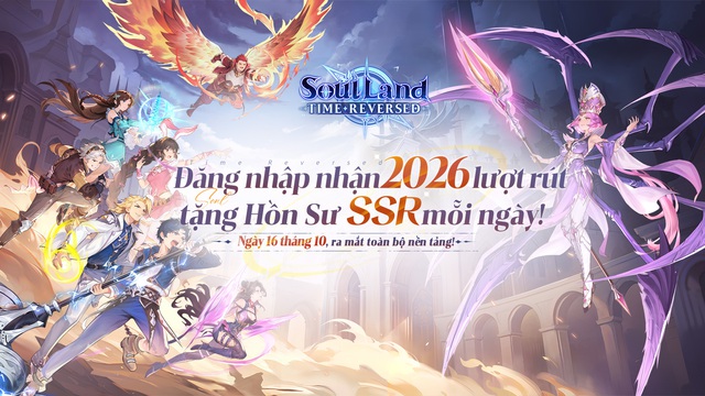 Game thẻ bài biến hình hai trạng thái Soul Land: Time Reversed chính thức ra mắt, game thủ nhận quà "khủng"- Ảnh 1.