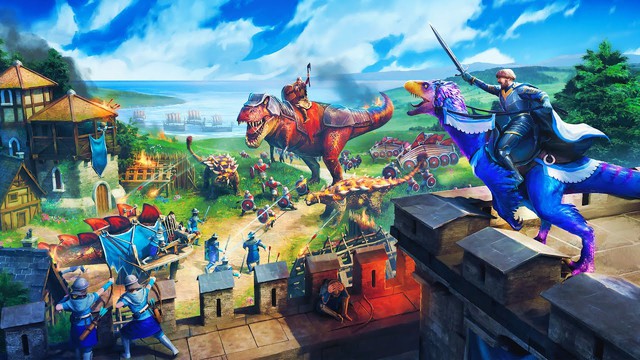 Kết hợp Đế Chế với khủng long, tựa game chuẩn bị ra mắt này đang gây sốt trên Steam, chuẩn bị cho game thủ thử nghiệm- Ảnh 2. Kết hợp Đế Chế với khủng long, tựa game chuẩn bị ra mắt này đang gây sốt trên Steam, chuẩn bị cho game thủ thử nghiệm- Ảnh 2.