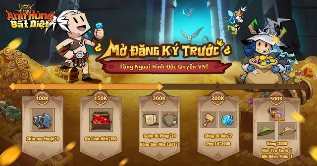 Game idle “cày đồ” RPG Anh Hùng Bất Diệt sắp ra mắt tại Việt Nam, Mạc Văn Khoa làm đại sứ hình ảnh- Ảnh 5. Game idle “cày đồ” RPG Anh Hùng Bất Diệt sắp ra mắt tại Việt Nam, Mạc Văn Khoa làm đại sứ hình ảnh- Ảnh 5.