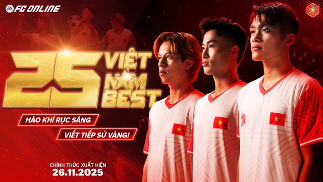 Dàn sao trẻ của U22 Việt Nam xuất hiện trong FC Online với mùa thẻ 25 Vietnam Best- Ảnh 1. Dàn sao trẻ của U22 Việt Nam xuất hiện trong FC Online với mùa thẻ 25 Vietnam Best- Ảnh 1.