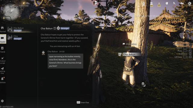 Gia tăng max độ hảo hữu với một nhân vật trong Where Winds Meet, game thủ chỉ cần "copy paste"- Ảnh 1. Gia tăng max độ hảo hữu với một nhân vật trong Where Winds Meet, game thủ chỉ cần "copy paste"- Ảnh 1.