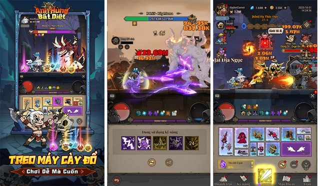 Siêu phẩm “Anh Hùng Bất Diệt” chính thức mở đăng ký sớm giúp game thủ "treo máy cày đồ không giới hạn"- Ảnh 2.