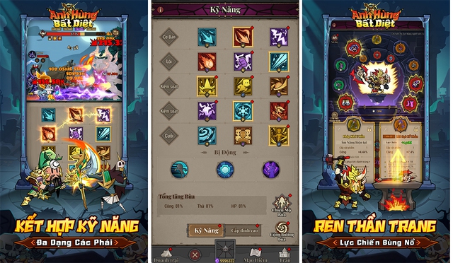 Siêu phẩm “Anh Hùng Bất Diệt” chính thức mở đăng ký sớm giúp game thủ "treo máy cày đồ không giới hạn"- Ảnh 3.