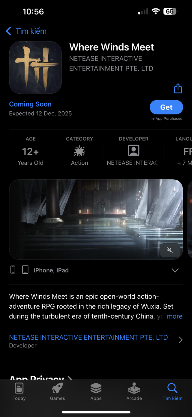 Hướng dẫn chi tiết cách tải Where Winds Meet Mobile - siêu phẩm đang được anh em game thủ mong chờ nhất- Ảnh 5.