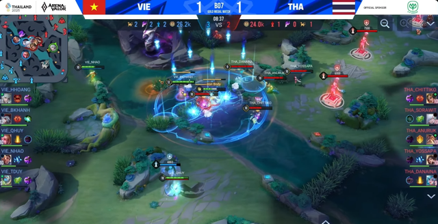 Chiến thắng áp đảo, Liên Quân Mobile Việt Nam chính thức "giật vàng" tại SEA Games 33- Ảnh 2.