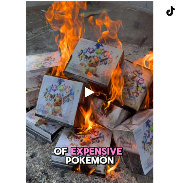 Đốt bộ thẻ Pokemon giá gần 50 triệu, TikToker khiến cộng đồng game thủ giận dữ, lên án mạnh mẽ- Ảnh 3.