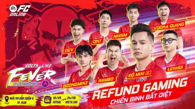 Tứ hùng tái đấu: Độ Mixi và Refund Gaming quyết phá dớp về nhì trước All Stars SG F.C của Cris Phan- Ảnh 2. Tứ hùng tái đấu: Độ Mixi và Refund Gaming quyết phá dớp về nhì trước All Stars SG F.C của Cris Phan- Ảnh 2.
