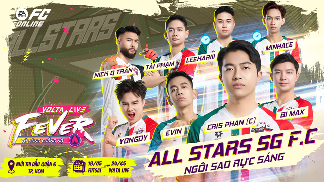 Tứ hùng tái đấu: Độ Mixi và Refund Gaming quyết phá dớp về nhì trước All Stars SG F.C của Cris Phan- Ảnh 4. Tứ hùng tái đấu: Độ Mixi và Refund Gaming quyết phá dớp về nhì trước All Stars SG F.C của Cris Phan- Ảnh 4.