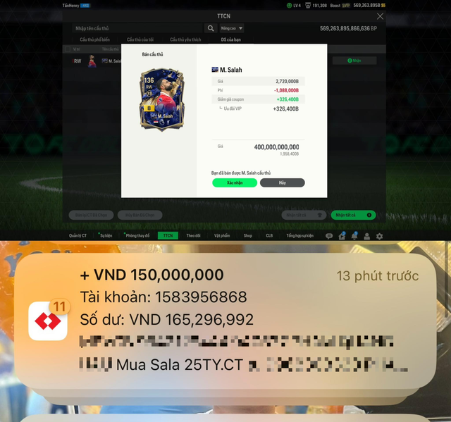Thêm một thương vụ đẳng cấp của FC Online, bỏ ra 150 triệu nhưng vẫn bị chê là quá rẻ?- Ảnh 1. Thêm một thương vụ đẳng cấp của FC Online, bỏ ra 150 triệu nhưng vẫn bị chê là quá rẻ?- Ảnh 1.