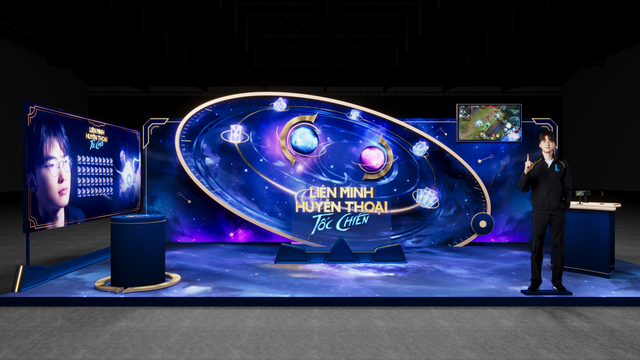 League of Legends: Tốc Chiến booth (May 25). VNGGames at GameVerse 2025: High-definition experience – Connecting community – Interacting with deities