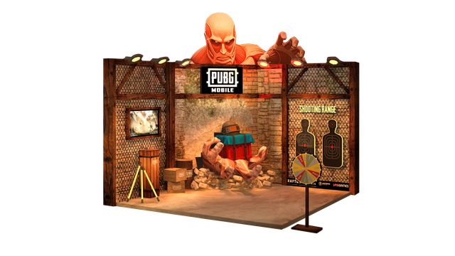 PUBG Mobile booth (May 24 & 25). VNGGames at GameVerse 2025: High-definition experience – Connecting community – Interacting with deities
